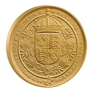 United Kingdom / Gold Ounce - Great Seals of the Realm - King Henry VIII - reverse photo