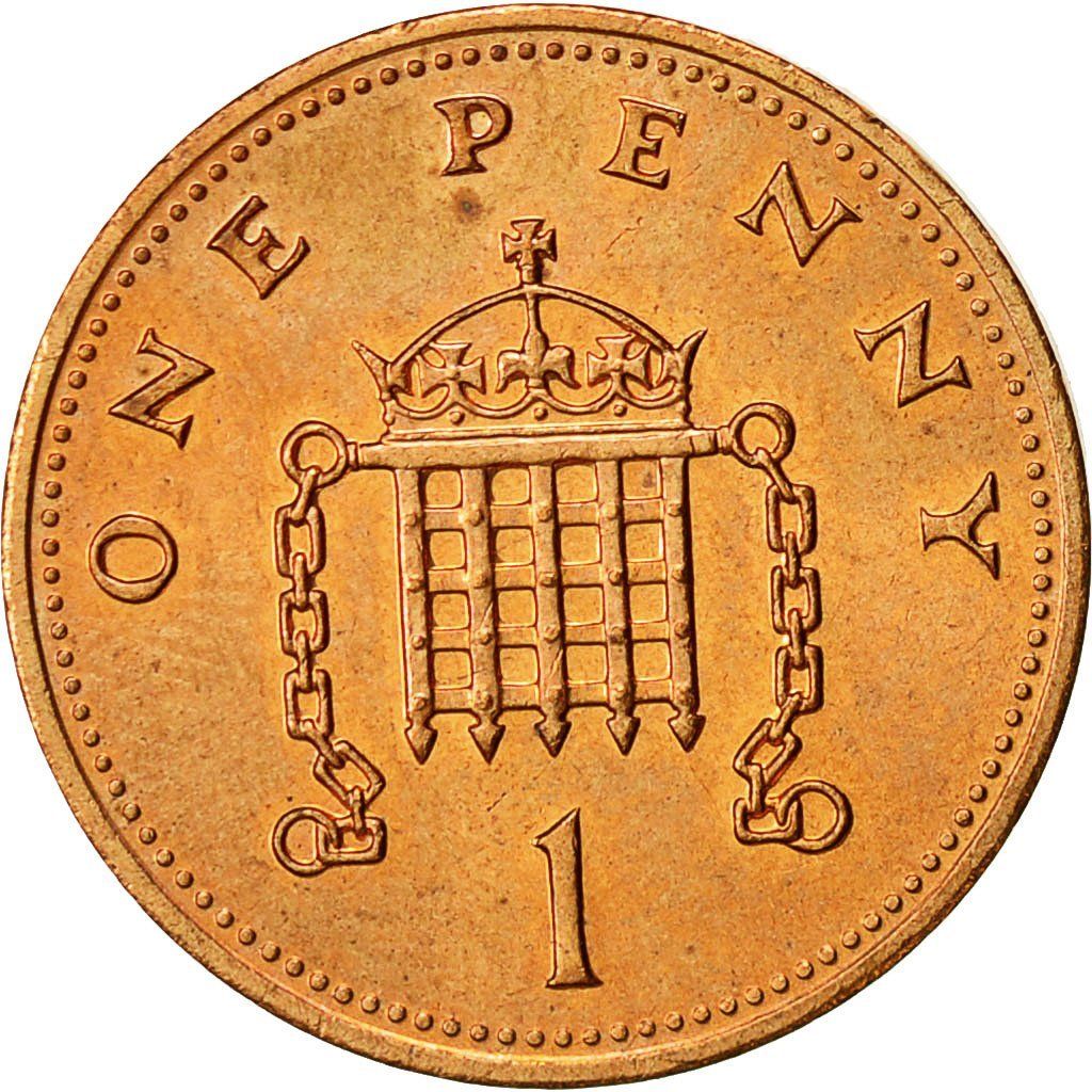 One Penny 1990 Coin From United Kingdom Online Coin Club