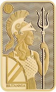 United Kingdom / Gold Ten Grams Bar - Britannia, Series 2 - obverse photo