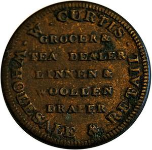 United Kingdom / Farthing Token 1813 Chatteris - reverse photo