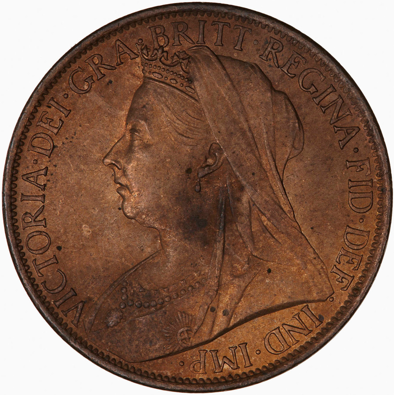 Penny 1901 Coin From United Kingdom Online Coin Club
