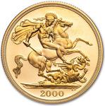 United Kingdom / Double Sovereign 2000 (Proof only) - reverse photo