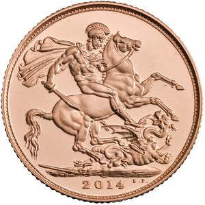 United Kingdom / Sovereign 2014 - reverse photo