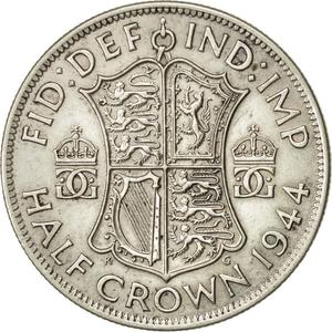 United Kingdom / Halfcrown 1944 - reverse photo