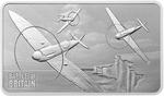 Silver Ten Ounces Bar (2025) WWII Battle of Britain: Photo WWII Battle of Britain 10oz Silver Bullion Minted Bar / thumbnail