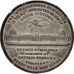 International Exhibition 1862 Medal: Photo Coin, United Kingdom, International Exhibition 1862 Medal / thumbnail