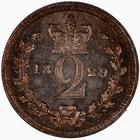 Twopence 1829 (Maundy): Photo Coin - Twopence, George IV, Great Britain, 1829 / thumbnail