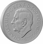 United Kingdom / Silver Kilo 2025 Waterloo Medal - obverse photo