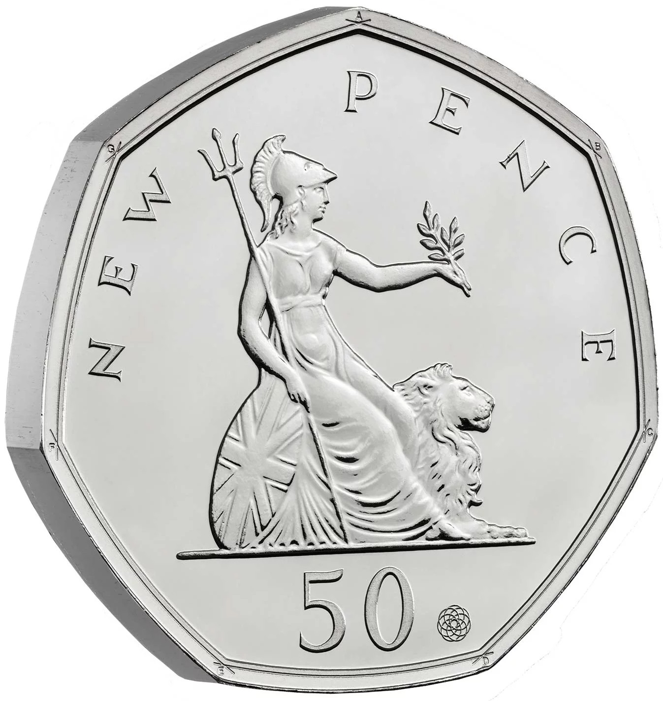 Fifty Pence 2019 New Pence NCLT Coin From United Kingdom Online 