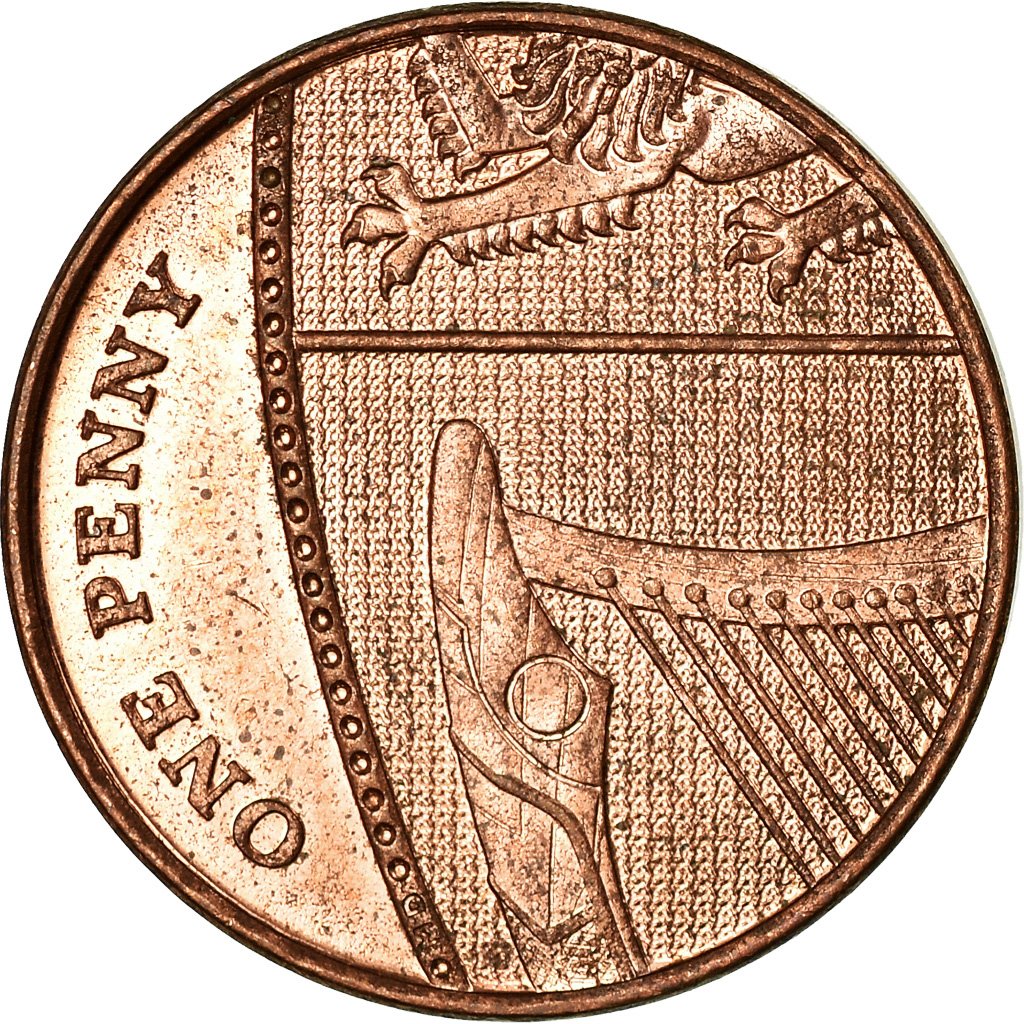 One Penny 2016 Coin From United Kingdom Online Coin Club
