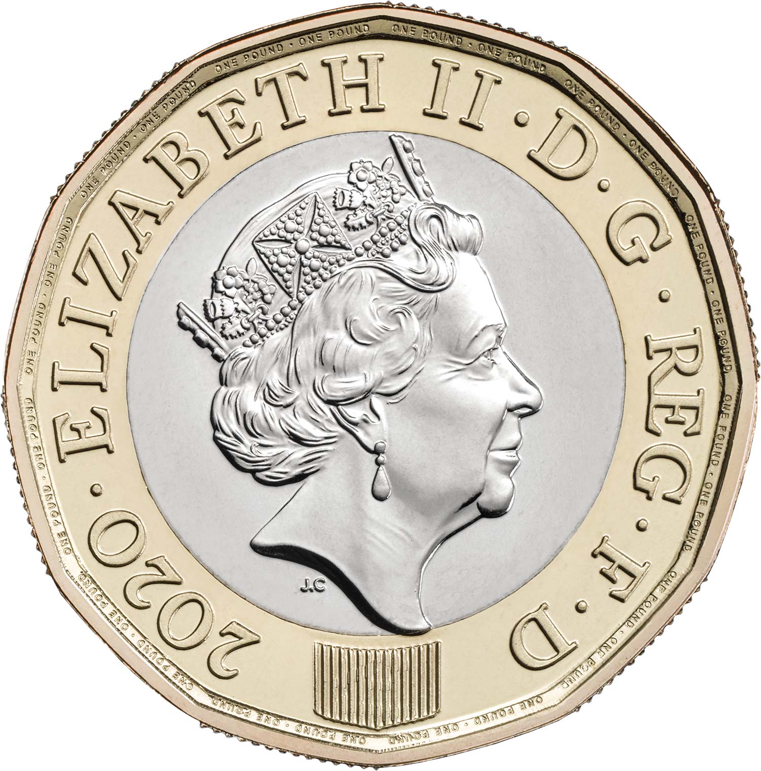 One Pound 2020 Coin From United Kingdom Online Coin Club