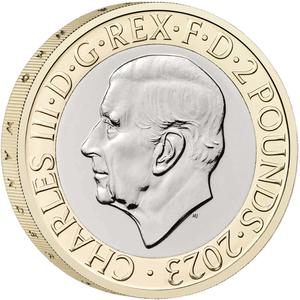 United Kingdom / Two Pounds 2023 JRR Tolkien - obverse photo