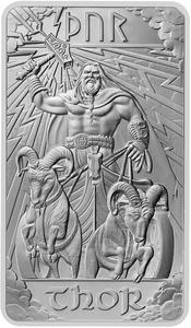 United Kingdom / Silver Ten Ounces Bar (2025) Norse Gods - Thor - obverse photo