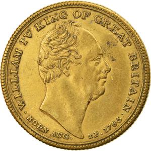 United Kingdom / King William IV Death Medal 1837 - obverse photo