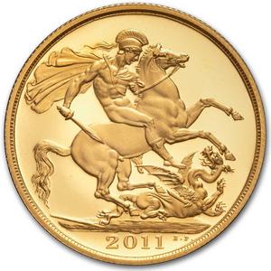 United Kingdom / Double Sovereign 2011 (Proof only) - reverse photo