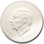 United Kingdom / Silver Ten Ounces 2024 Waterloo Medal / Matt proof - obverse photo