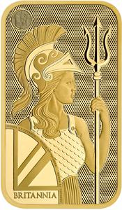 United Kingdom / Gold One Hundred Grams Bar - Britannia, Series 2 - obverse photo