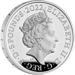 United Kingdom / Five Pounds 2022 Tutankhamun's Tomb / Silver Proof FDC - obverse photo