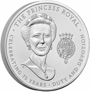United Kingdom / Five Pounds 2025 The Princess Royal - reverse photo