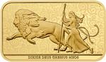 United Kingdom / Gold Ounce Bar (2025) Una and the Lion - obverse photo