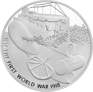 United Kingdom / Five Pounds 2015 Submarines - reverse photo