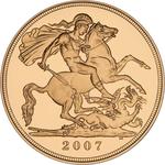 United Kingdom / Sovereign 2007 - reverse photo
