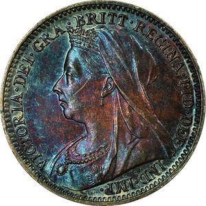 United Kingdom / Threepence 1895 (Circulating) - obverse photo