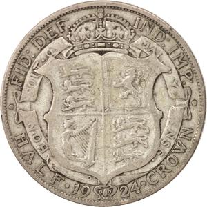United Kingdom / Halfcrown 1924 - reverse photo