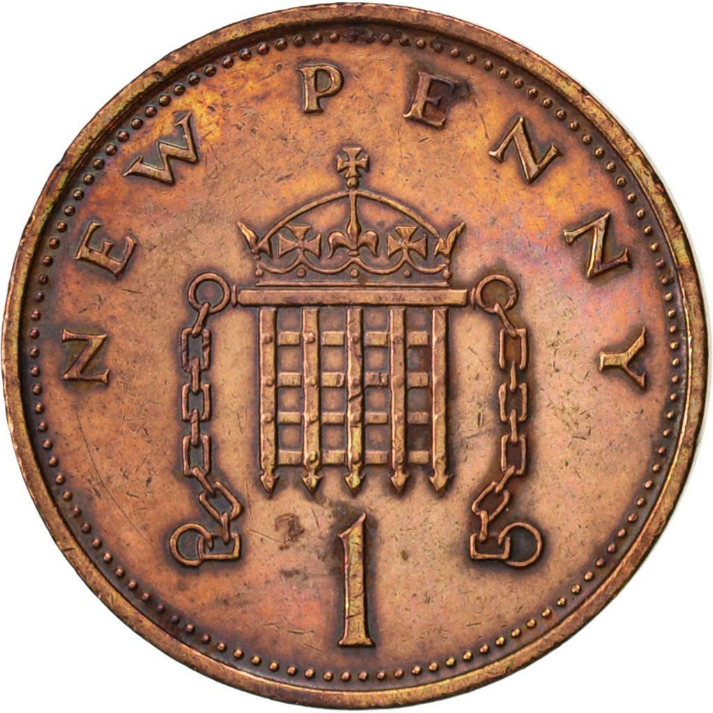 One Penny 1973 Coin From United Kingdom Online Coin Club