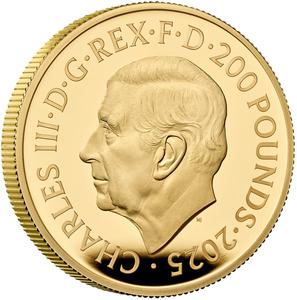 United Kingdom / Gold Two Ounces 2025 Stories of the Second World War - obverse photo