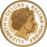 United Kingdom / Sovereign 2002 Golden Jubilee - obverse photo