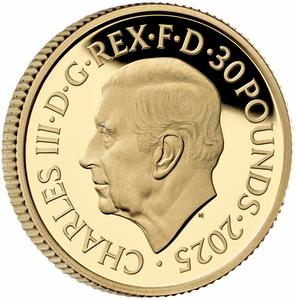 United Kingdom / Gold Third-Ounce 2025 Britannia - obverse photo