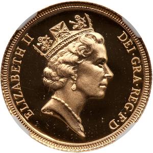 United Kingdom / Sovereign 1987 (Proof only) - obverse photo