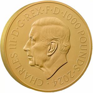 United Kingdom / Gold Kilo 2024 Waterloo Medal - obverse photo