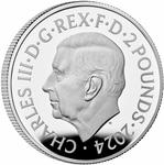 United Kingdom / Silver Ounce 2024 The Lion and The Eagle, Proof - obverse photo