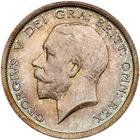 Halfcrown Edward VII and George V: Photo Great Britain 1918 half crown