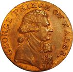 Halfpenny Token 1794 Warley Prince of Wales: Photo Coin, United Kingdom, Halfpenny Token 1794 Warley Prince of Wales / thumbnail