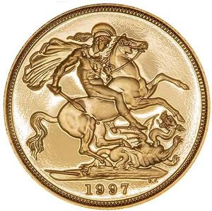 United Kingdom / Sovereign 1997 (Proof only) - reverse photo
