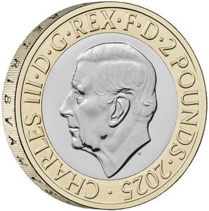 United Kingdom / Two Pounds 2025 HMS Belfast - obverse photo