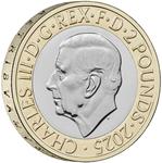 United Kingdom / Two Pounds 2025 HMS Belfast - obverse photo