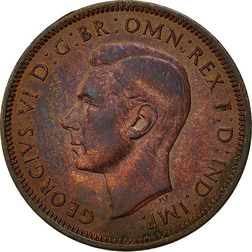 Halfpenny 1943 Coin From United Kingdom Online Coin Club
