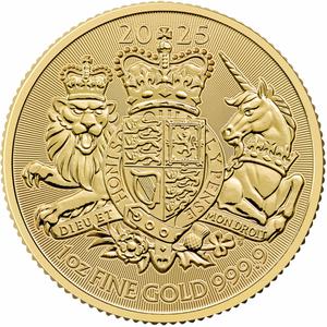 United Kingdom / Gold Ounce 2025 Royal Arms - reverse photo