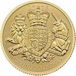 Gold Ounce 2025 Royal Arms: Photo The Royal Arms 2025 1oz Gold Bullion Coin / thumbnail