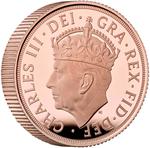 United Kingdom / Sovereign 2023 Coronation / Piedfort - obverse photo