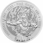 United Kingdom / Silver Ten Ounces 2025 Myths and Legends - Morgan le Fay - reverse photo