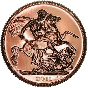 United Kingdom / Sovereign 2011 - reverse photo
