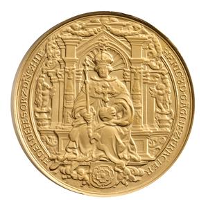 United Kingdom / Gold Quarter Ounce - Great Seals of the Realm - King Henry VIII - obverse photo