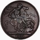 Crown 1821: Photo Coin - Crown, George IV, Great Britain, 1821 / thumbnail