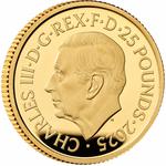 Gold Quarter Ounce 2025 The Four Nations: Photo The Four Nations 2025 UK 1/4oz Gold Proof Coin / thumbnail