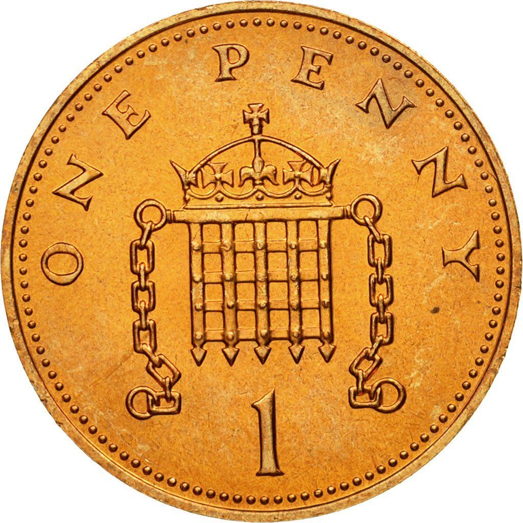 One Penny 1984 Coin From United Kingdom Online Coin Club